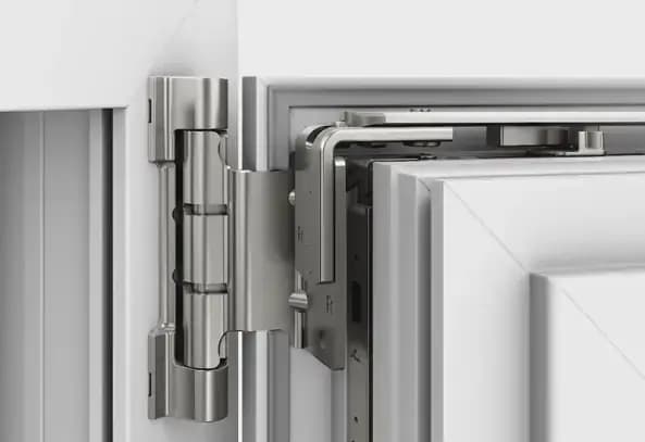 Logos of VEKA, ROTO and SAINT-GOBAIN components