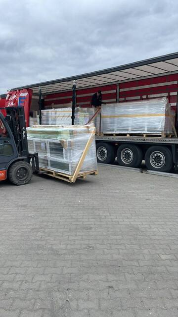 Safe transport of windows, photo 1